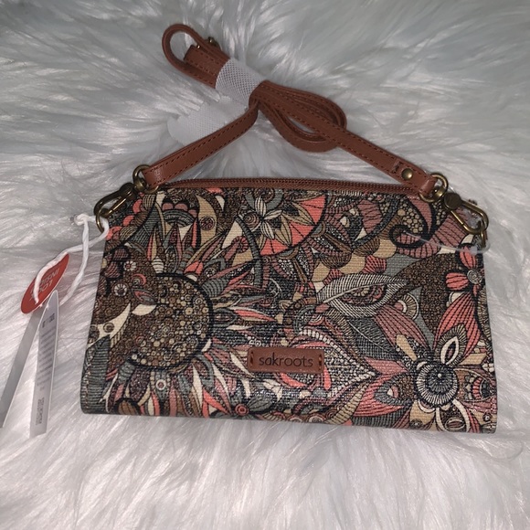 Sakroots Crossbody Smartphone Wallet bag - Picture 2 of 8